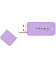 Flashdrive Integral Pastel 64GB, Lavender Haze