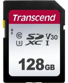 Memory card Transcend SDXC SDC300S 128GB CL10 UHS-I U3 Up to 95MB/S