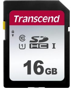 Memory card Transcend SDHC SDC300S 16GB CL10 UHS-I U1 Up to 95MB/S