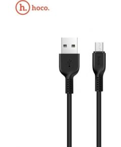 Hoco X20 Ultra Прочный-Мягкий Универсальный Micro USB на USB 2m Кабель Данных и Быстрого Заряда Черный