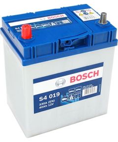 BOSCH S4019 40Ah 330A (EN) 187x127x227 12V