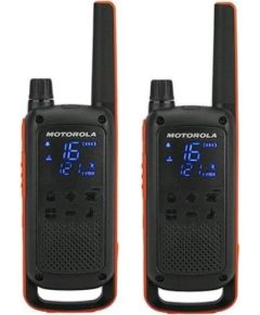 Motorola TLKR T82 Twin-pack rācijas Twin Pack - Red / Black