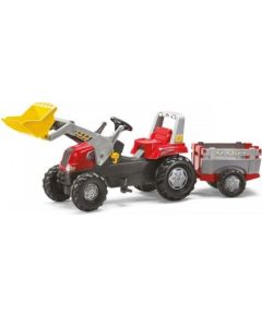 Rolly Toys Трактор педальный rollyJunior RT с прицепом и ковшом  (3-8 лет) 811397 Германия