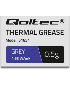 Qoltec Thermal paste 4.63W/m-K | 0,5g | grey