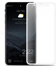 Swissten Ultra Durable 3D Japanese Tempered Glass Premium 9H Aizsargstikls Apple iPhone X Balts