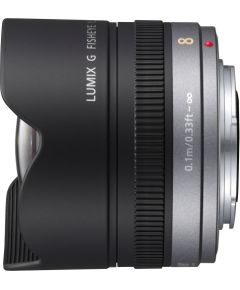 Panasonic Lumix G 8mm f/3.5 Fisheye objektīvs