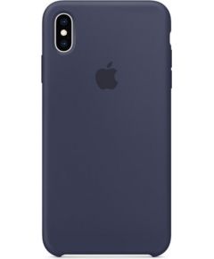 Apple iPhone XS Max Silicone Cover Midnight Blue