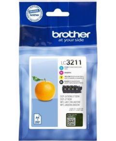 BROTHER LC3211VALDR VALUE PACK (LC3211 BK/C/M/Y)