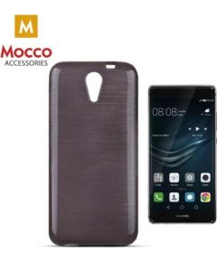 Mocco Jelly Brush Case Aizmugurējais Silikona Apvalks Priekš Apple iPhone 7 Plus / 8 Plus Melns