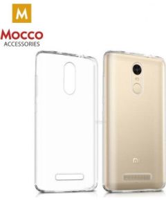 Mocco Ultra Back Case 0.3 mm Aizmugurējais Silikona Apvalks Priekš Xiaomi Mi Note 5A Caurspīdīgs