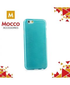 Mocco Jelly Brush Case Aizmugurējais Silikona Apvalks Priekš Apple iPhone 7 Zils