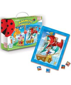 Roter Kafer Roter Käfer RK1301-02 Magnētiskās puzles  Pirates (Vladi Toys)