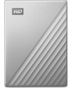External HDD WD My Passport Ultra 2.5'' 1TB USB3.1 Silver Worldwide