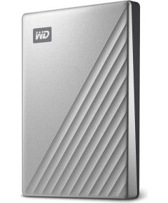 External HDD WD My Passport Ultra 2.5'' 2TB USB3.1 Silver Worldwide