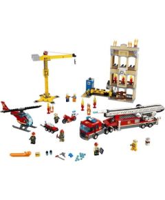 60216 LEGO® City Fire Pilsētas centra ugunsdzēsēju brigāde