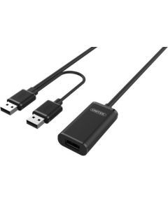 Unitek Cable USB 2.0 Active Extension, 20m, Y-279