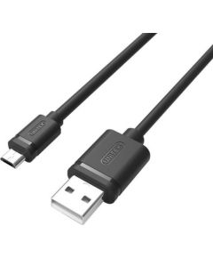 Unitek USB Cable USB 2.0-micro USB M/M, 2,0m; Y-C455GBK