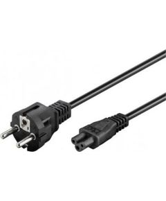 Goobay Power supply cord (safety plug) 93586 Power cord, Black, 1.8 m