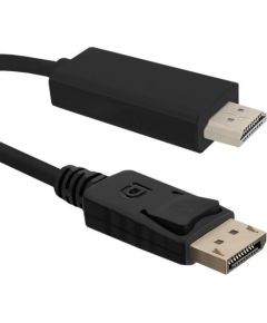 Qoltec Cable DisplayPort v1.2 / HDMI | 4Kx2K | 2m