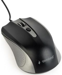 MOUSE USB OPTICAL GREY/BLACK/MUS-4B-01-GB GEMBIRD