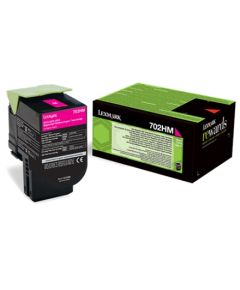 Lexmark Return Program 70C2HM0  Toner Cartridge, Magenta