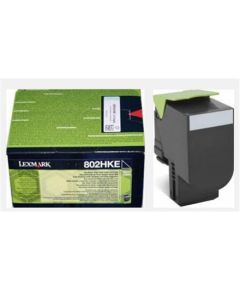 Lexmark 80C2HKE Cartridge, Black, 4000 pages