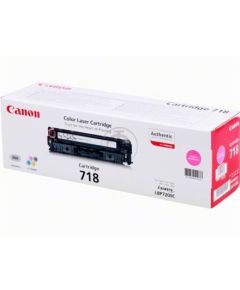 Canon 718 M Toner Cartridge, Magenta