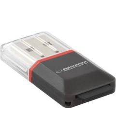 ESPERANZA EA134K - MicroSD Card Reader | Black| USB 2.0 | (MicroSD Pen Drive)