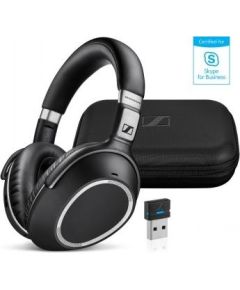 SENNHEISER WIRELESS BT MOBILE BUSINESS ANC HEADSET, USB DONGLE, CARRY CASE, MS