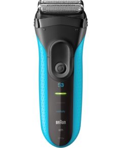 Braun 3010s Wet use, Electric Shaver Blue