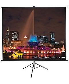 Elite Screens Tri  Series T113UWS1 Diagonal 113 ", 1:1, Viewable screen width (W) 203 cm, Black