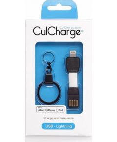 (Ir veikalā) CulCharge Smallest Lightning to USB Cable for iPhone & iPad Apple Keychain