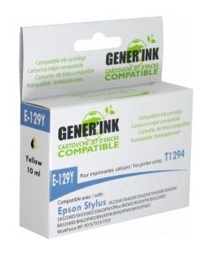 Tintes kārtridžs GenerInk Epson T1294Y Yellow