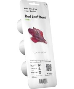 Clicktronic Click & Grow Smart Garden refill Red Leaf Beet 3pcs