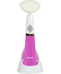 Acoustic Vibration Face Cleansing Brush Vakoss PE-7125PW | white-pink