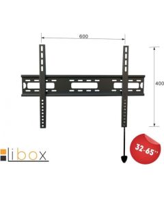 TV  Sienas stiprinājums  Libox PARYZ SLIM LB-300 | 32''-65'', VESA 600x400mm, 50 kg