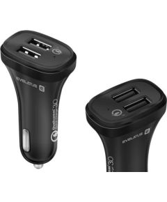 Evelatus Quick Car Charger QCC02  Black