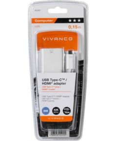 Vivanco adapteris USB-C - HDMI (45253)