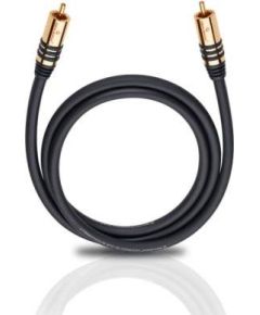 OEHLBACH Art. No. 21540 NF SUB SUBWOOFER RCA PHONO CABLE Black 10m Art. No. 21540