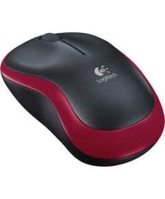 Bezvadu pele LOGITECH M185, sarkana