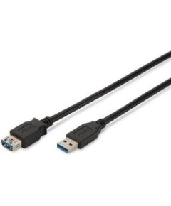 ASSMANN USB 3.0 SuperSpeed Extension cable USB A M (plug)/USB A F (jack) 3,0m bl