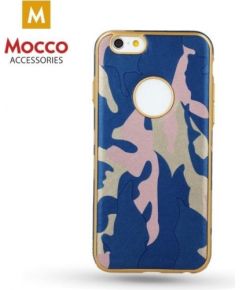 Mocco Army Back Case Aizmugurējais Silikona Apvalks Priekš Samsung G930 Galaxy S7 Zils