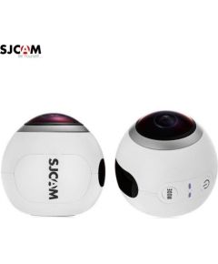 SJCam SJ360 Wi-Fi Panorāmiska / VR Sporta Kamera 12MP 220°-360° plaša leņķa linza 2K HD 0.83" Oled Balta