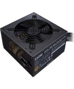 Power Supply|COOLER MASTER|550 Watts|Efficiency 80 PLUS BRONZE|PFC Active|MTBF 100000 hours|MPE-5501-ACAAB-EU