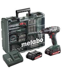 Metabo Akumulatora urbjmašīna BS 18 - Mobile Workshop 74 accessorie