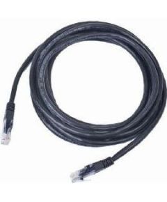 PATCH CABLE CAT5E UTP 1M/BLACK PP12-1M/BK GEMBIRD