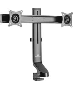 Monitoru kronšteins Maclean MC-854 Holder for two monitors double 17 ''-27'' 14kg VESA 75x75 100x100