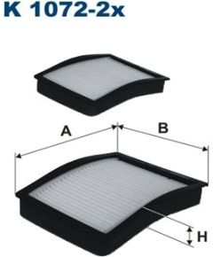 Filtron Salona filtrs K1072-2X