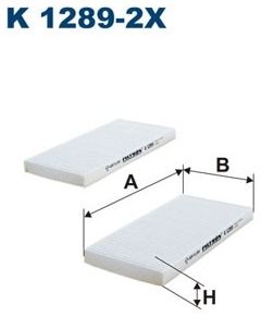 Filtron Salona filtrs K1289-2X