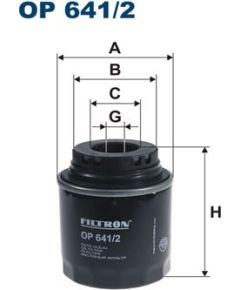 Filtron Eļļas filtrs OP641/2